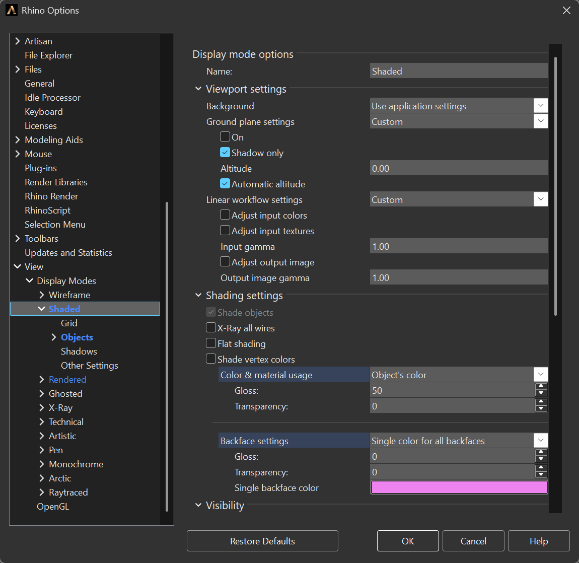 Rhino and RhinoArtisan Interface — RhinoArtisan 6 Docs | RhinoArtisan